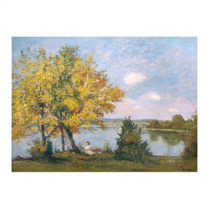 Büchtger, Robert (1862 - 1951). At Lake. (1920s-1930s)