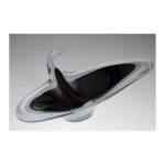 Art Glass bowl in shape of a Manta Ray Paul Kedelv (1917 – 1990)