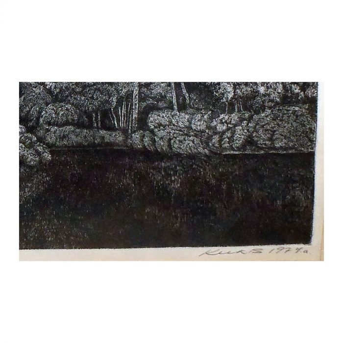 Kuks, Viive (born 1951). Järvesaar. (1974) - Image 3