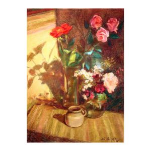 Habicht, Ülo (1923 - 1991). Flowers. (1988)