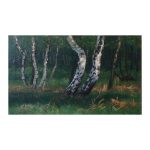Greeff, Johann Peter Karl ( 1865-1939). Birches. (early 20th century)