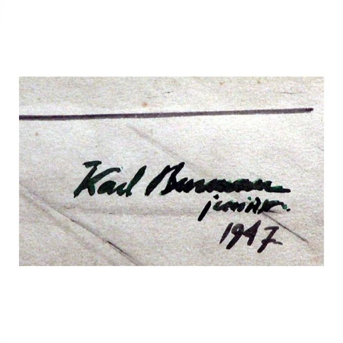 Burman, Karl the Younger (1914-2001). In Shop. (1947). - Image 3