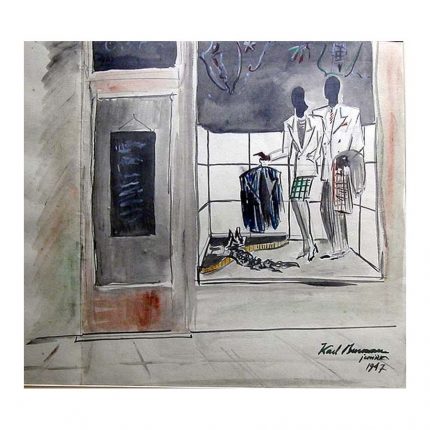 Burman, Karl the Younger (1914-2001). In Shop. (1947).