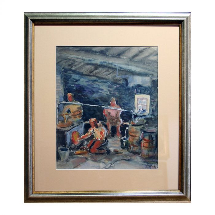 Burman, Karl the Younger (1914-2001). Saunas. (1941) Burman, Karl the Younger (1914-2001). Saunas. (1941)