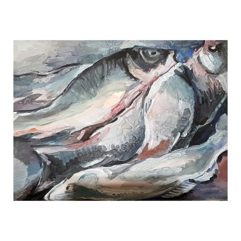Loik, Valerian (1904 – 1986). Fish. (1949)