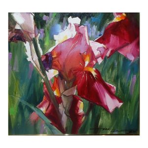 Minin, Sergei (born1954). Irises. (2020)