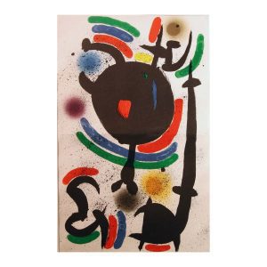 Miró, Joan (1893 - 1983). Composition. (1972)