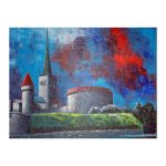 Teng, Jaan (s. 1936). Stormy Tallinn. (2000s)