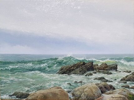 Anishchenko, Vladimir (born 1965). The Color of the Sea. (2020)