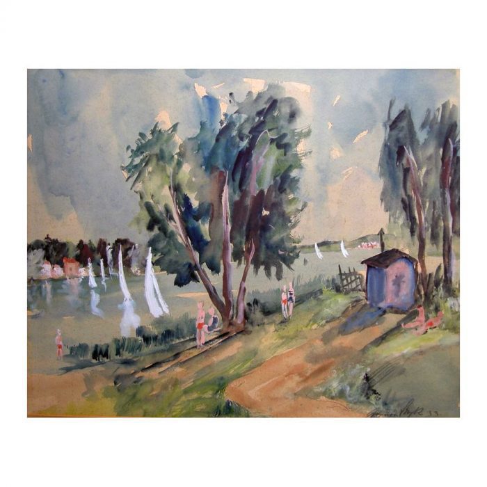 Stryk, Georg von (1907 –1958). About the River. (1933).