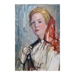 Muuga, Leili (1922 - 1916). Portrait of Olga Lund. (1952)