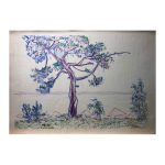 Aavik, Priidu (1905 – 1991). Lohusalu. Pine on the Beach. (1968)