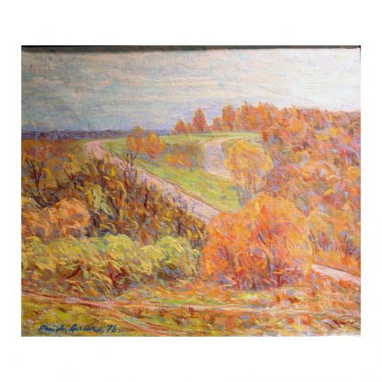 Aavik, Priidu (1905 – 1991). Landscape of Southern Estonia. (1978)