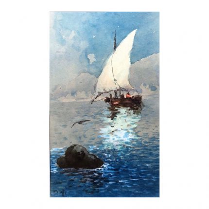 Fiol, Gabriel (1905 – 1981). Fisherman's Boat (1925)