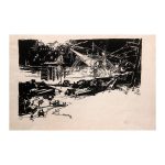 Soans, Olev (1925 – 1995). Illustration for the Work "Prologue and Poems" by Pau