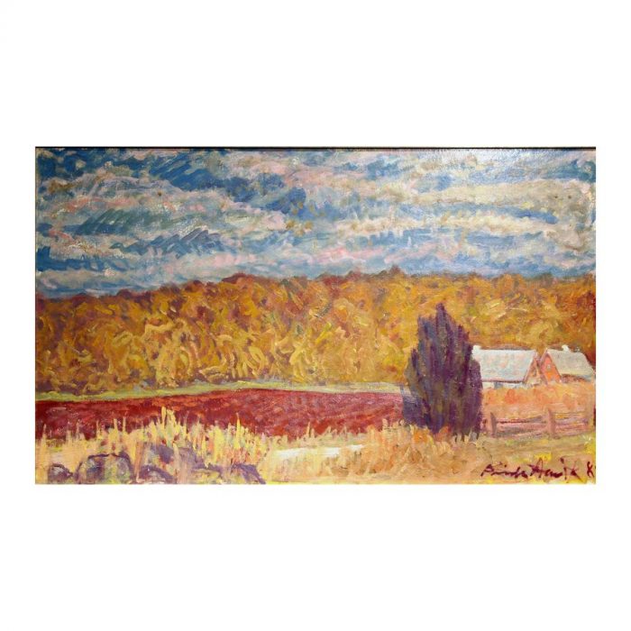 Aavik, Priidu (1905 – 1991). Landscape in Roila. (1988)