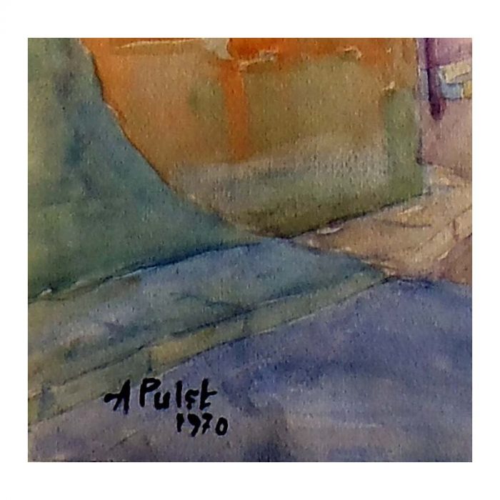 Pulst, August (1889 – 1977). Old Tallinn. (1970) – Bild 2