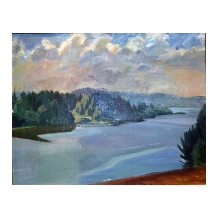 Viires, Heldur (born 1927). Blue Lake (Lake Lõõdla in Võru County) (1978) Viires, Heldur (born 1927). Blue Lake (Lake Lõõdla in Võru County) (1978)