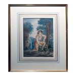 The unknown French engraving 19th century. Gardener. (ap. 1820) — изображение 2