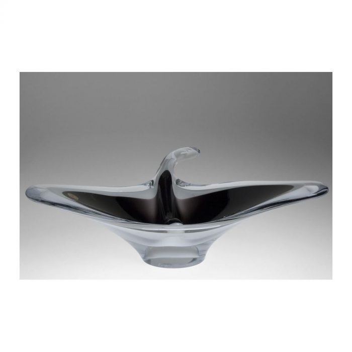 Art Glass bowl in shape of a Manta Ray Paul Kedelv (1917 – 1990) - Image 2