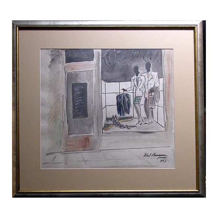 Burman, Karl the Younger (1914-2001). In Shop. (1947). - Image 2