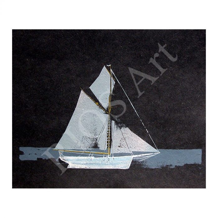 Soans, Olev (1925 – 1995). The Sailing Ship. (1980s) Soans, Olev (1925 – 1995). The Sailing Ship. (1980s)