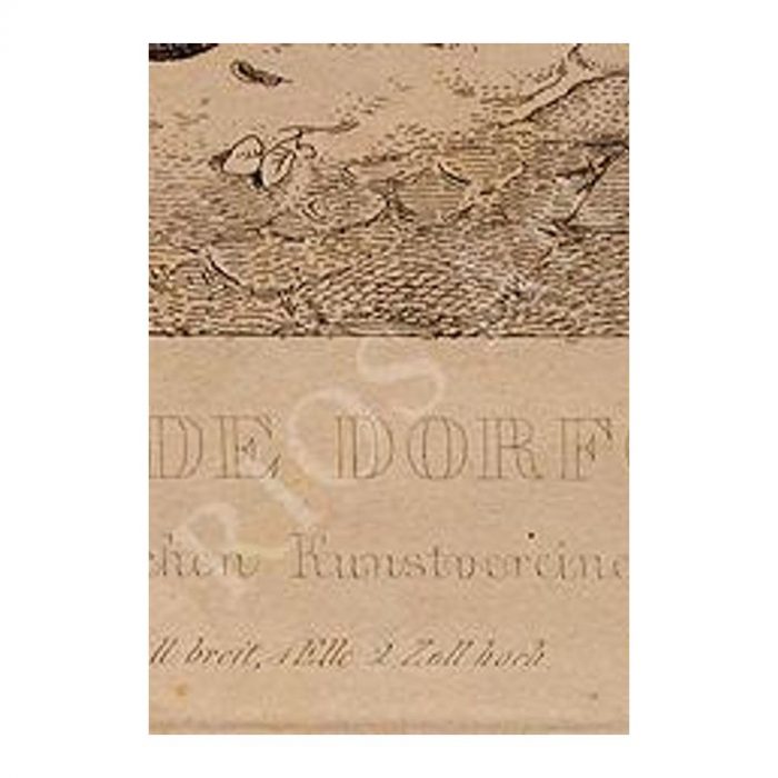 Richter, Adrian Ludwig (1803 – 1884). The Blind Rural Violinist. - Image 2