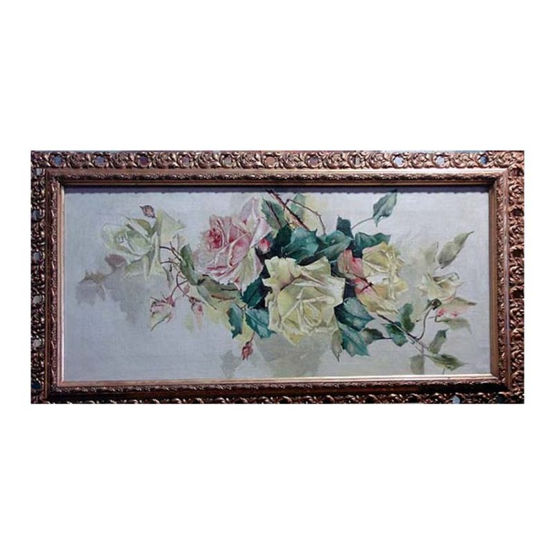 The unknown artist. Roses. (The end 19, the beginning of 20 centuries)