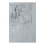 Vabbe, Ado. Sphinx. Knight and Lady. (1940 -1950) - Image 2