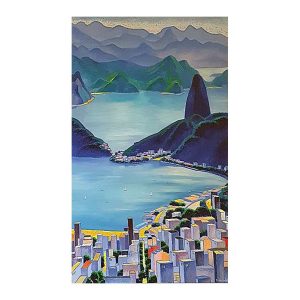 Dobrovolsky, Dmitri (born 1968). Rio.Sugarloaf Mountain. (2018)