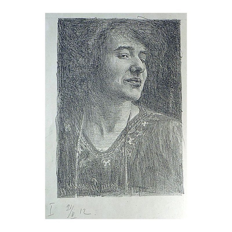 Piepenberg, Karin (1891 – 1970). Portrait of a Woman (1912)