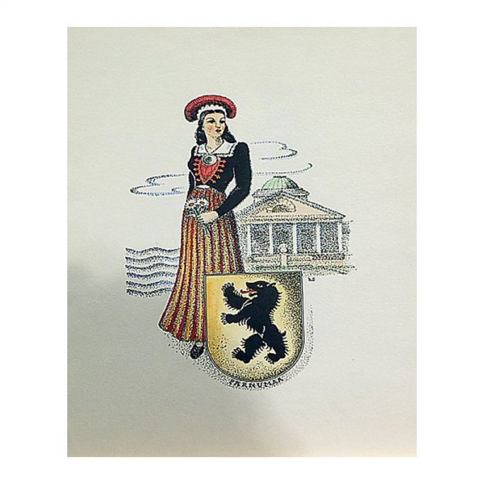 Sööt, Richard (1903-2002) Estonian Folk Costumes and Coats of Arms. (1944) — изображение 4