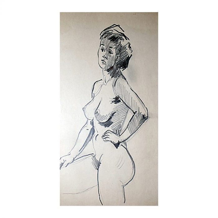 Lepp Esko (1906-1977). Nude. (1950s) Lepp Esko (1906-1977). Nude. (1950s)