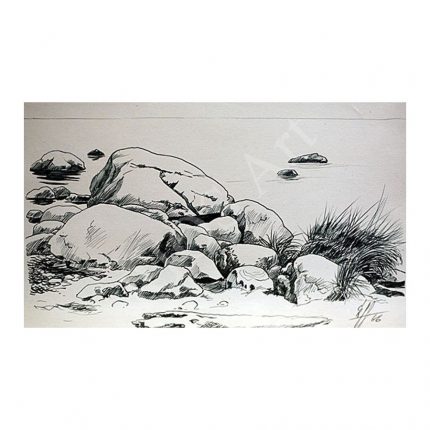 Reindorff, Günther (1889-1974). Stones Ashore. (1966)