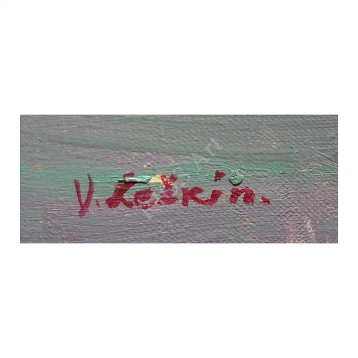 Leškin Viktor (1914-1998). Kind to Riga from the Sea. (1983) — изображение 2