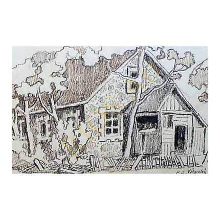 Vihvelin, Arnold (1892 – 1962). Old House. (1950s)