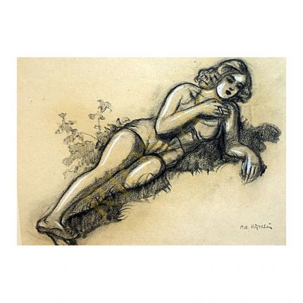 Vihvelin, Arnold (1892 – 1962). Lying Woman. (1940 s)