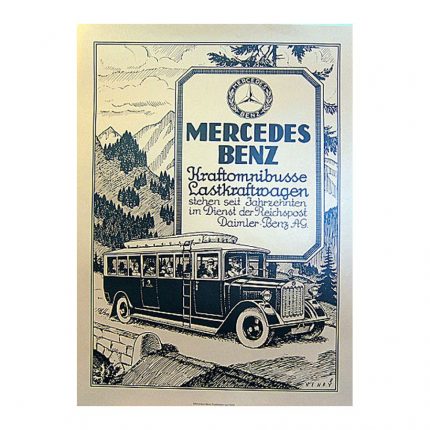 Poster Mercedes-Benz