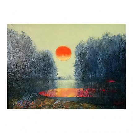 Strahhov, Anatoli (born 1946). The Red Moon (2017)