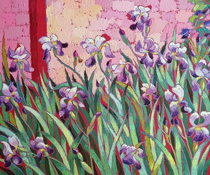 Dobrovolsky, Dmitri (born 1968). Irises. (2019)