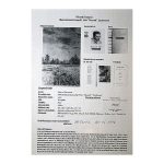 Eduard Einmann (1913 – 1982).  Illustratsiooni kavand Juhan Liivi  teostele. (1951) - Image 2