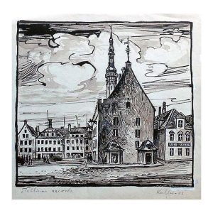 Kulles, Toivo (1918-1984). Kind on the Town Hall. (1963)