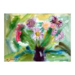 Simson, Arnold. (1899-1982). Asters. (1972)