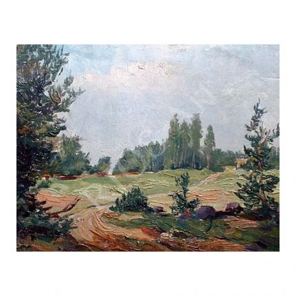 Peil, Voldemar (1907 - 1999). Landscape Koolimäe. (1960-70)
