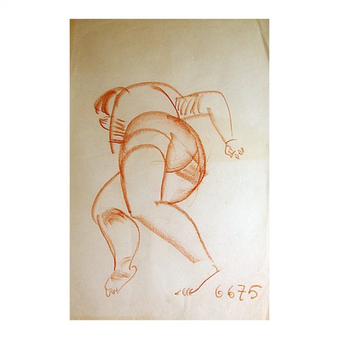 Kaljo, Richard (1914 – 1978). Lying Nude. (1970s) Kaljo, Richard (1914 – 1978). Lying Nude. (1970s)