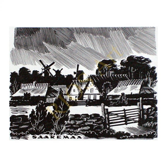 Lepp, Esko (1906-1977). Saaremaa. (1960s) Lepp, Esko (1906-1977). Saaremaa. (1960s)