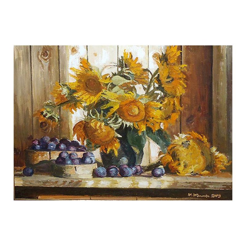 Kachan, Konstantin (born 1950). Sunflowers. (2015)