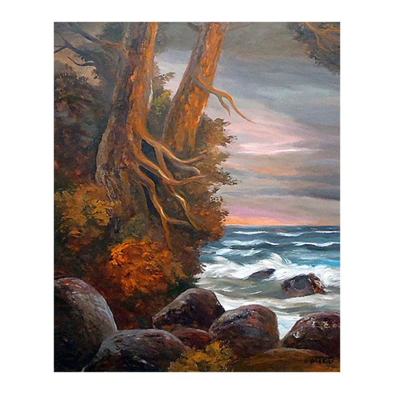 Ohakas, Valdur (1925 – 1998). Landscape. (1995)