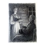 Einmann, Eduard (1913 – 1982). Illustration to J.Liiva's Product. (1951)