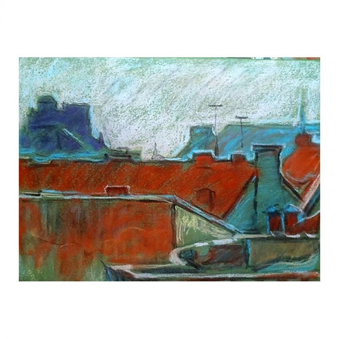 Einmann, Eduard (1913 – 1982) Tallinn Roofs (1970) Einmann, Eduard (1913 – 1982) Tallinn Roofs (1970)